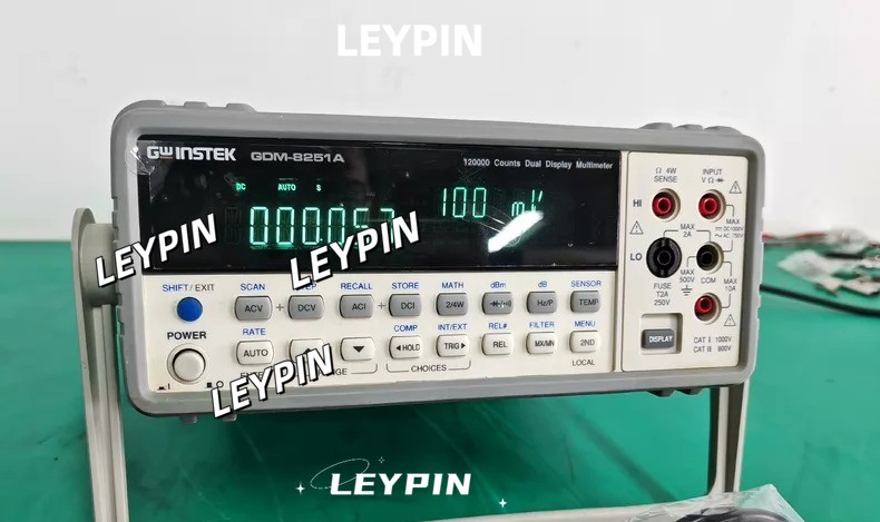 1PCS GW Instek GDM-8251A GDM8251A 120000 Counts Dual Display Multimeter /Yi
