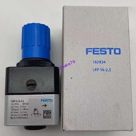New FOR FESTO Precision Pressure Regulator LRP-1/4-2.5 162834 1PCS
