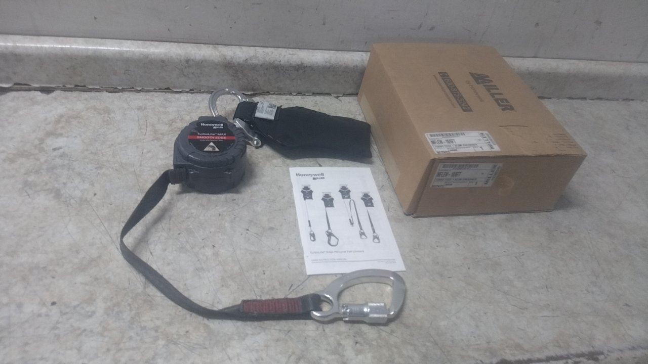 Honeywell Miller MFLEW-18/6FT 6 Ft L 420 Lb Cap Self-Retracting Fall Limiter