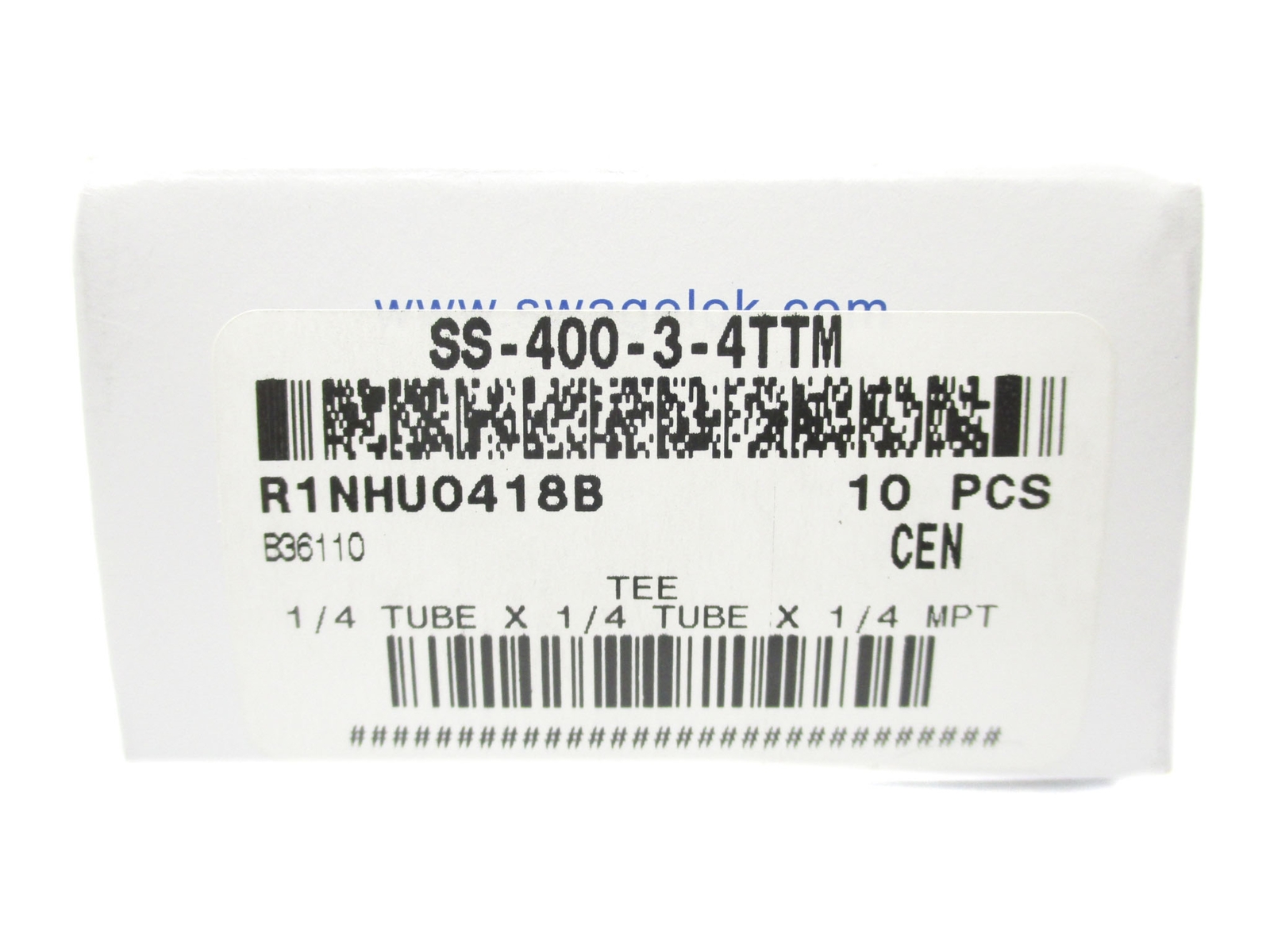 SWAGELOK SS-400-3-4TTM (PKG OF 10) NSMP