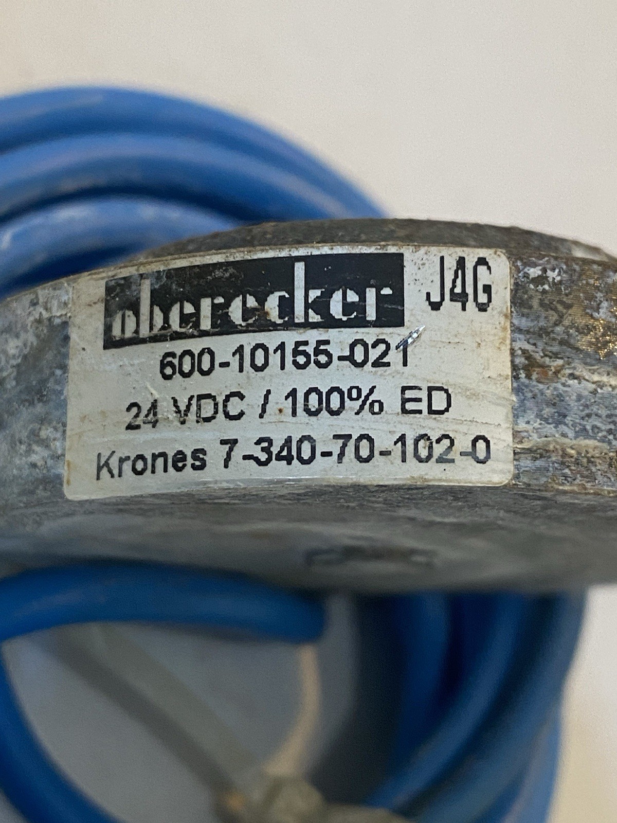 OBERECKER 600-10155-021 KRONES 7-340-70-102-0 24VDC Load Cell
