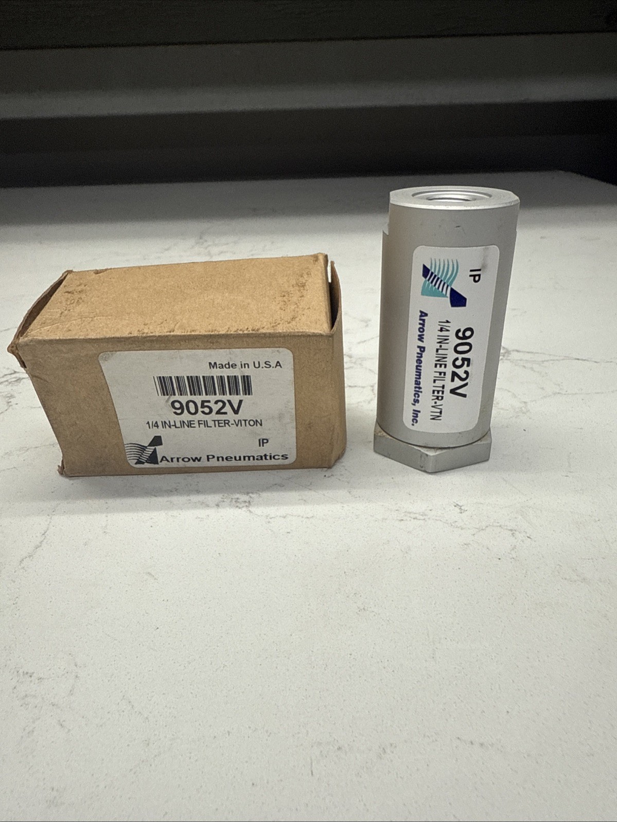 ARROW PNEUMATICS IN-LINE FILTER-VITON 9052V 1/4″