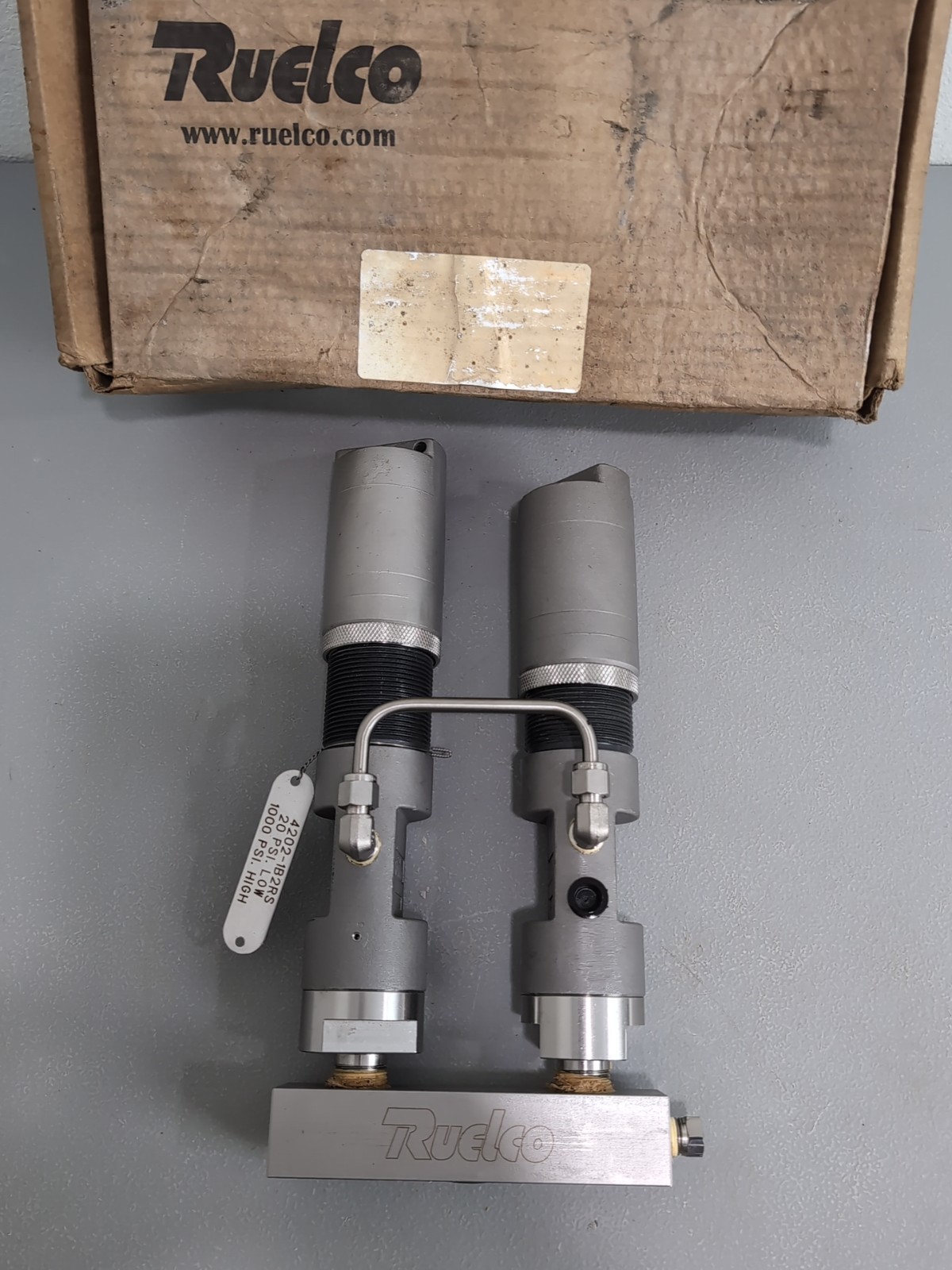 RUELCO HIGH-LOW PILOT ASSEMBLY – SURPLUS