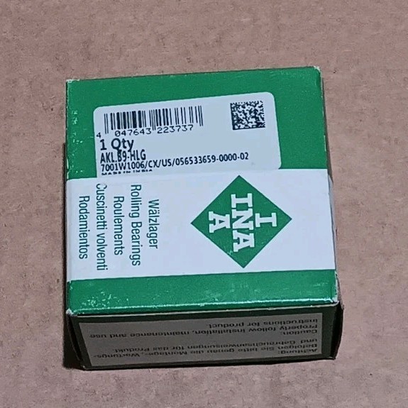 NEW INA Bearings (Schaeffler) AKL.B9-HLG Deep Groove Ball Bearing Genuine!!!
