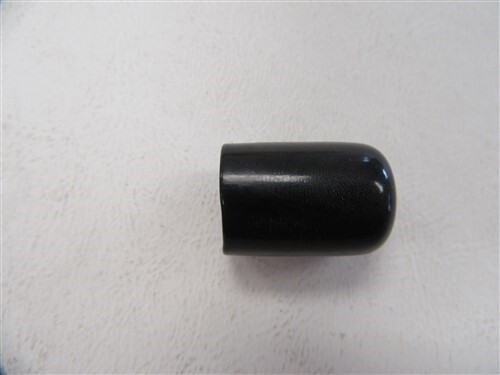 STOCKCAP VINYL SHORT CAPS 0.500″ X 0.750″ (BAG OF 100) BLACK 001328 MARINE