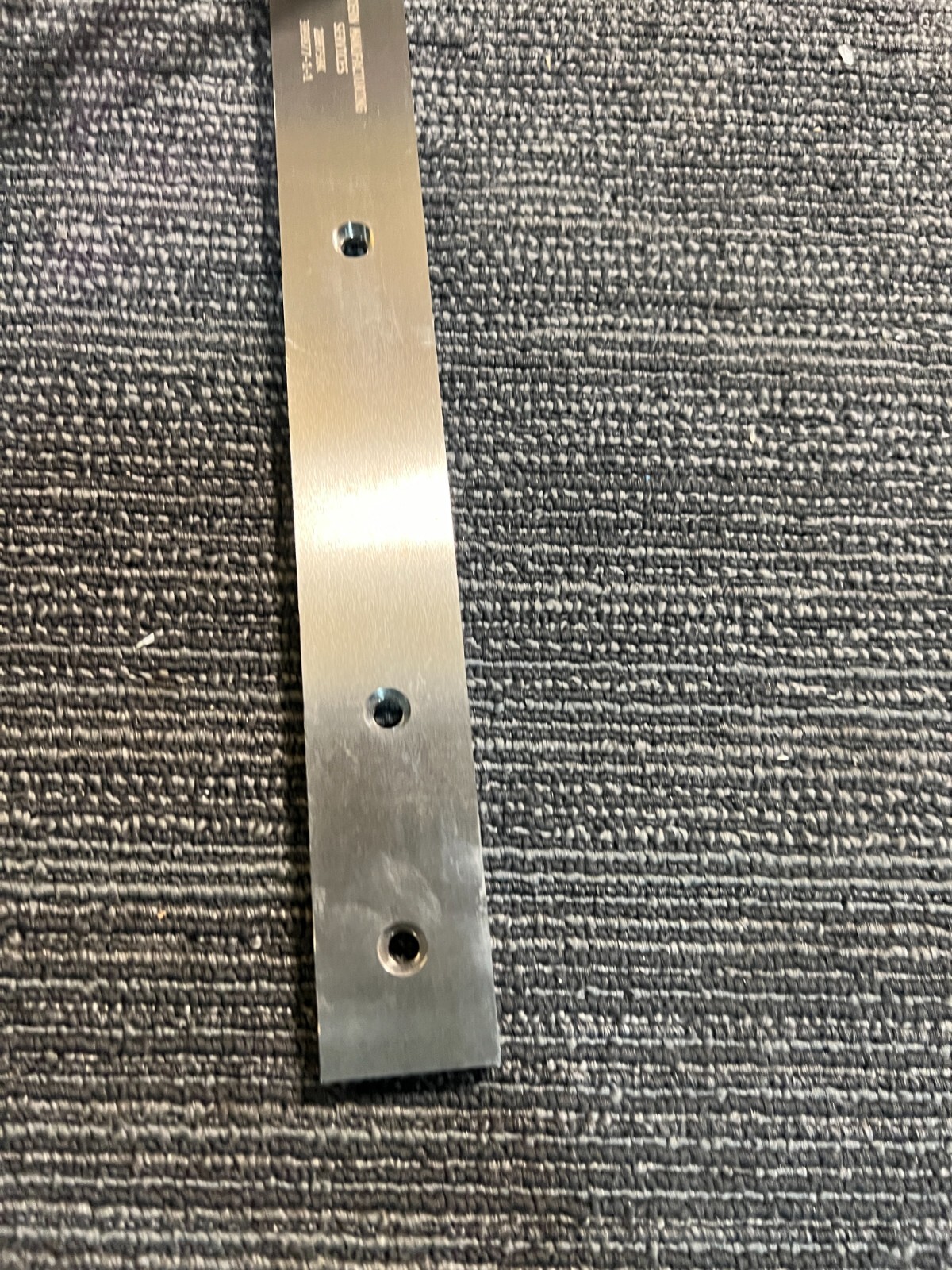 Modern Manufacturing Services Steel Rail Heavy Duty Silver 200758K 389877-1-1