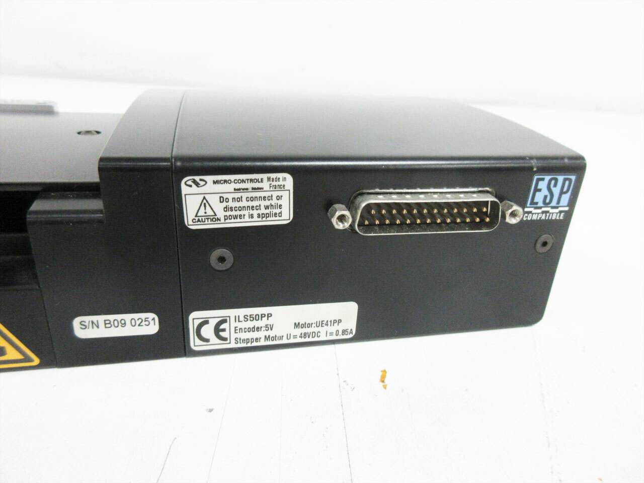 NEWPORT ILS50PP ILS MOTORIZED LINEAR STAGE 50mm 1/4″-20 50 mm FOR SMC100PP