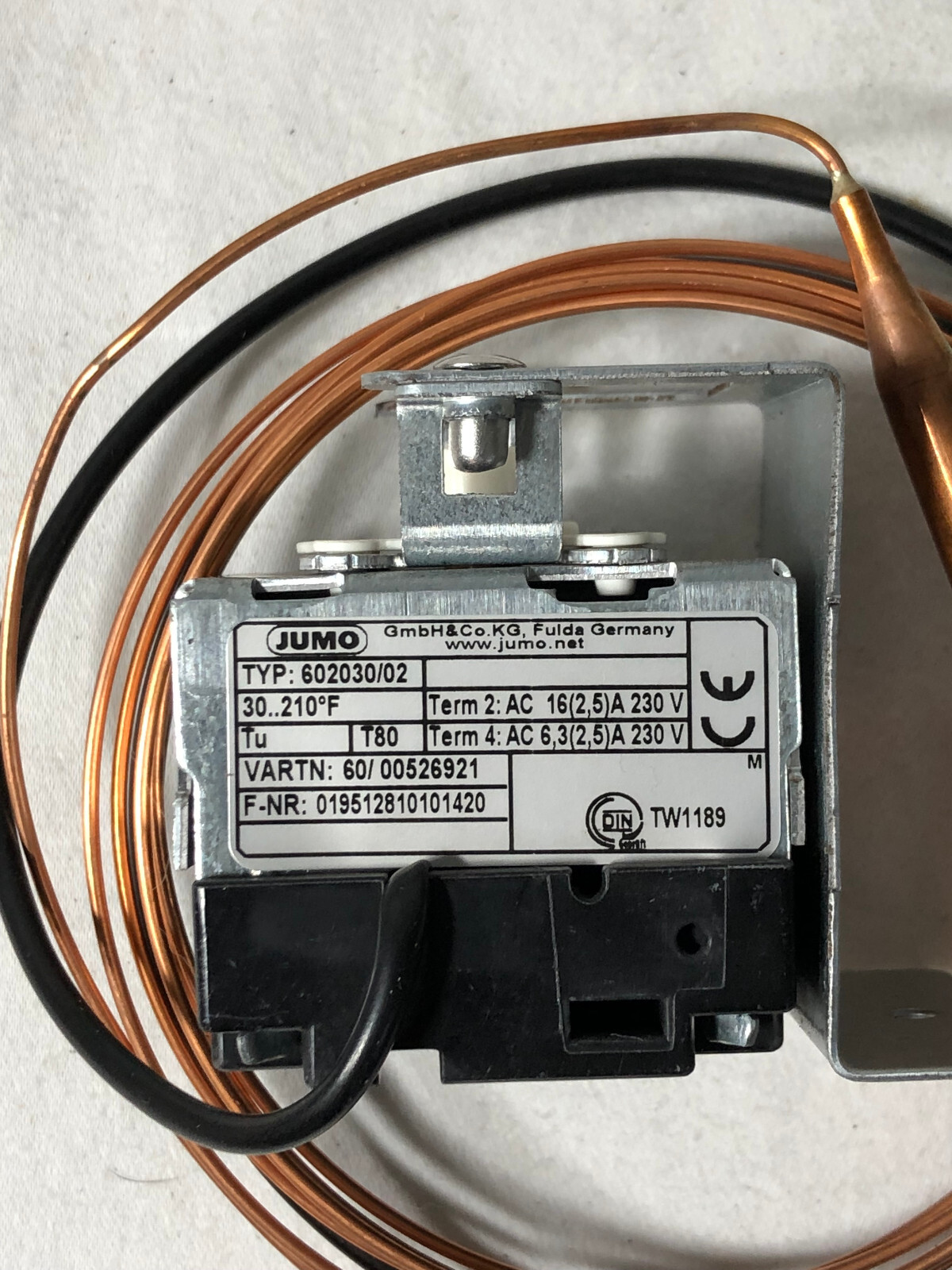LOCHINVAR 100170641 Control Limit Switch New-Old Stock