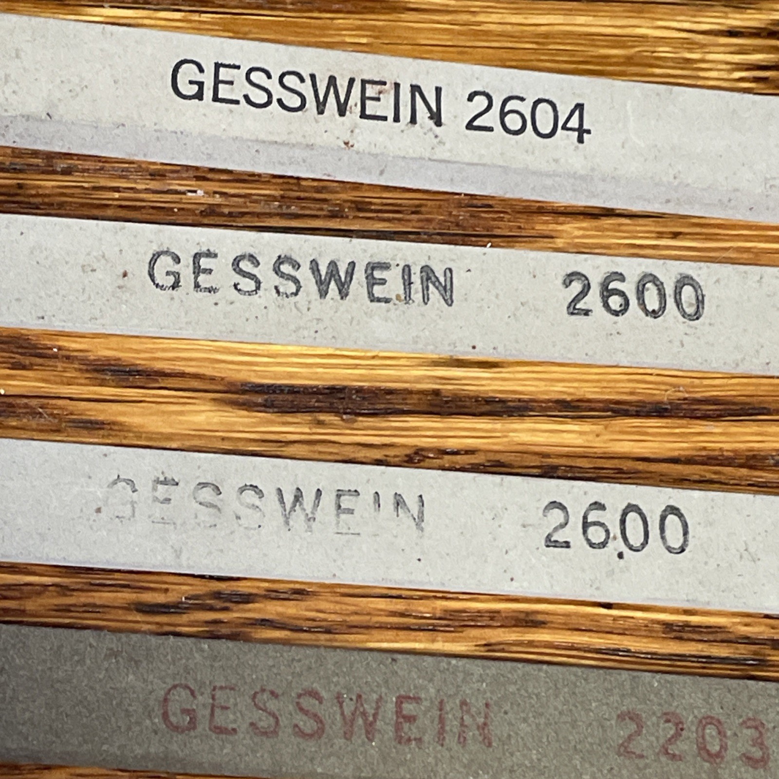 Gesswein Finishing Stones 1404, 1405,2203,2600,2604,2900 lot polish honing