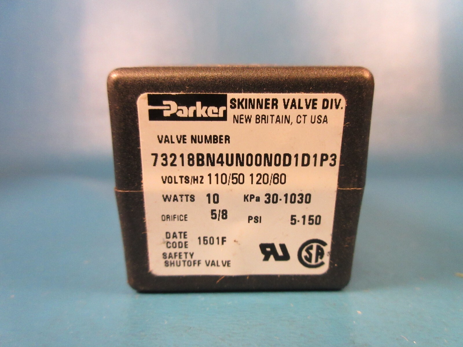 PARKER 7C111P3 11 27 1SHF7, SKINNER VALVE COIL