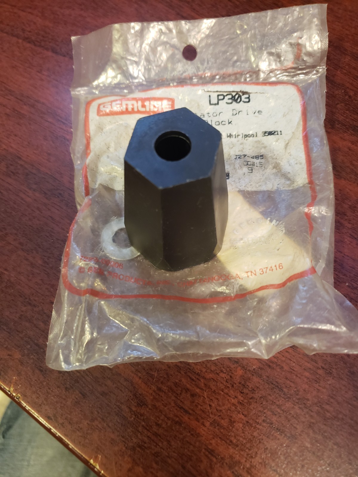 NOS Robertshaw FSP Whirlpool Washing Machine Agitator Drive Block 350211 lp303
