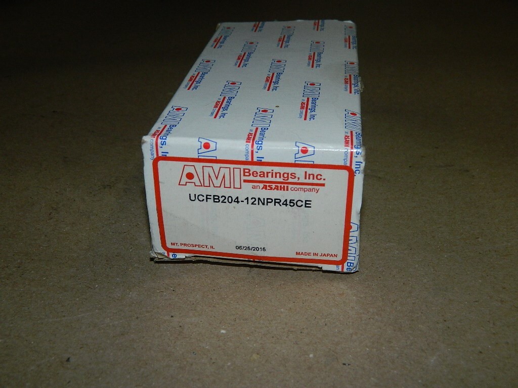 AMI Bearing UCFB204-12NPR45CF Bolt Flange Mount Bearing NEW