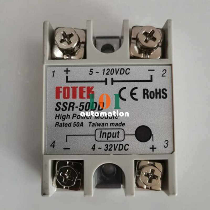 1PCS New For FOTEK Single-phase solid state relay SSR-50DD