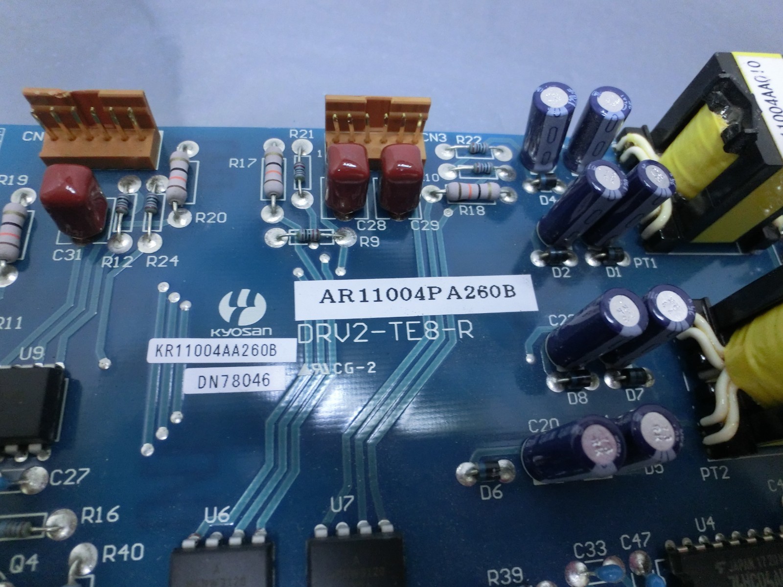 Kyosan AR11004PA260B DRV2-TE8-R Board,Used,Jp~A129