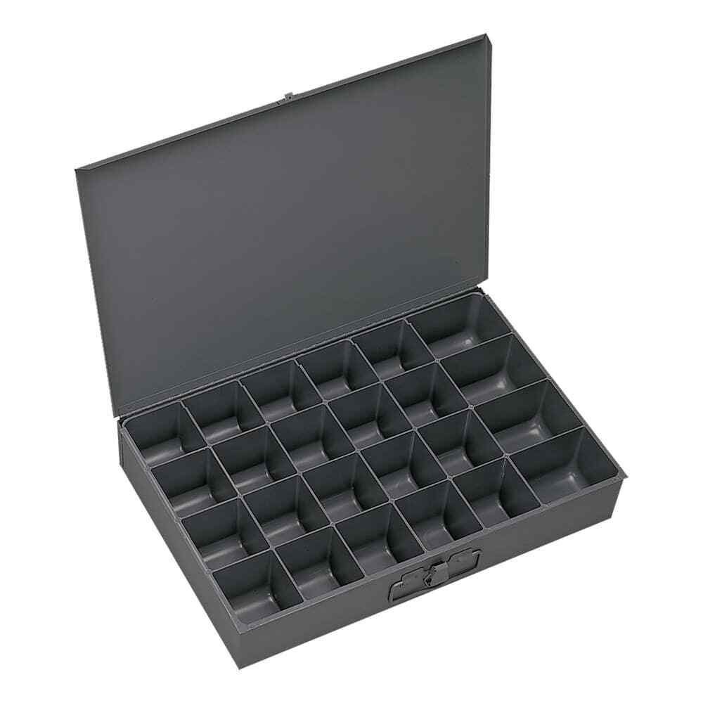 Durham 202-95 Steel 24 Compartment Storage Drawer, 13-3/8″ Wide x 9-1/4″ Deep