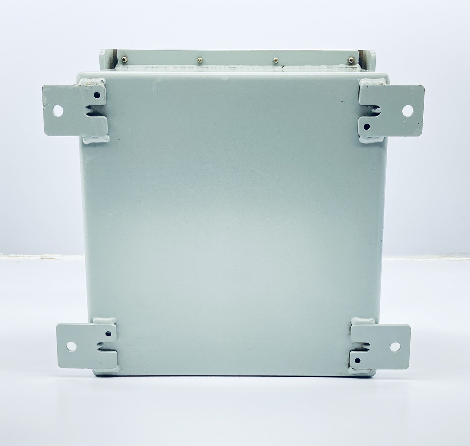 UNUSED HOFFMAN A12D128 ENCLOSURE NEMA TYPE 9 FOR HAZ. LOC. 12x12x8″ GRAY STEEL