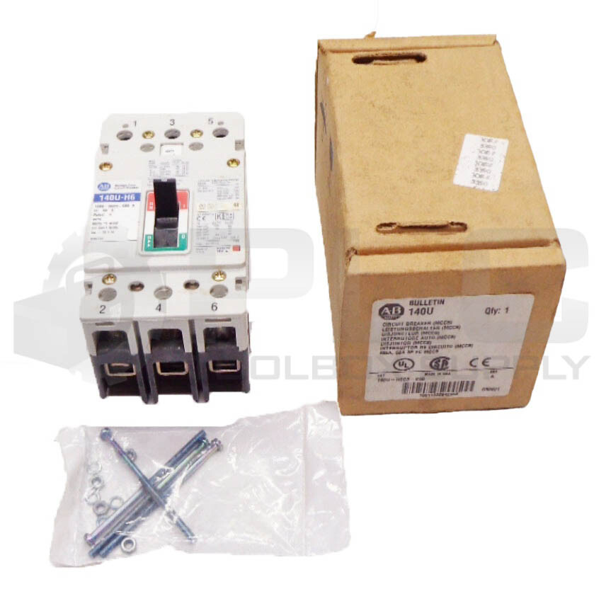 NEW ALLEN BRADLEY 140U-H6C3-C50 SERIES A CIRCUIT BREAKER 50A 3P 140U-H6