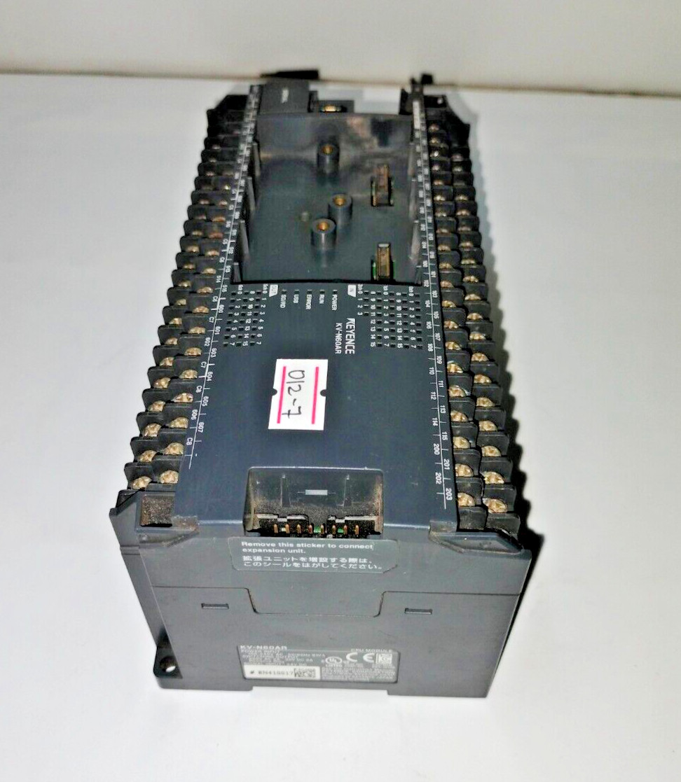 Keyence KV-N60AR KVN60AR CPU Controller Module 100-240V AC Made in Japan