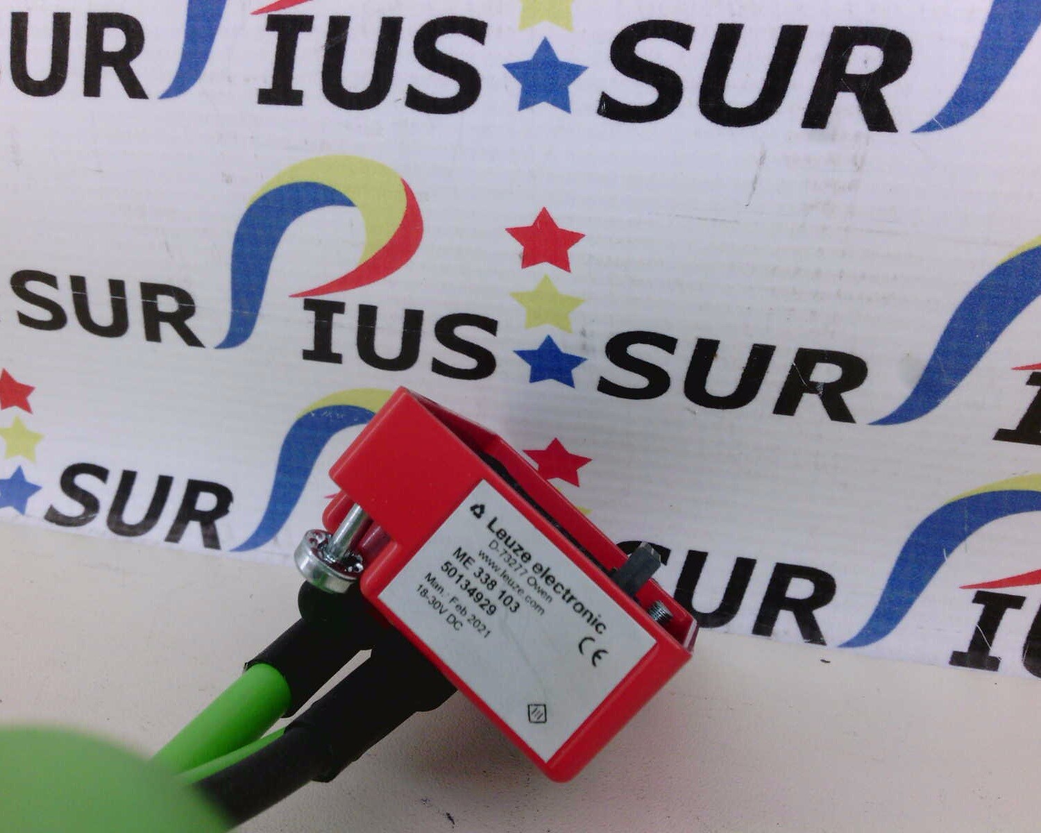 USSP Leuze ME 338 103 Connection unit 50134929 18-30V DC