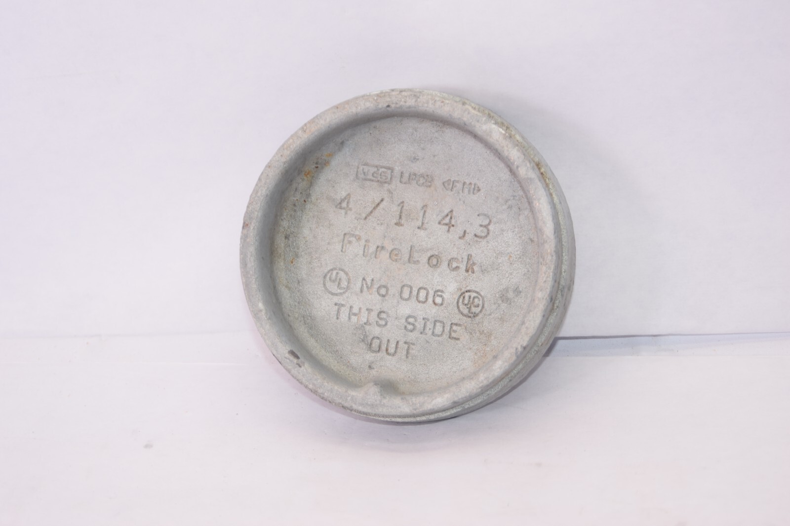 (NEW) VICTAULIC FireLock 114.3 4″4/114.3 NO. 006 Galvanized Cap