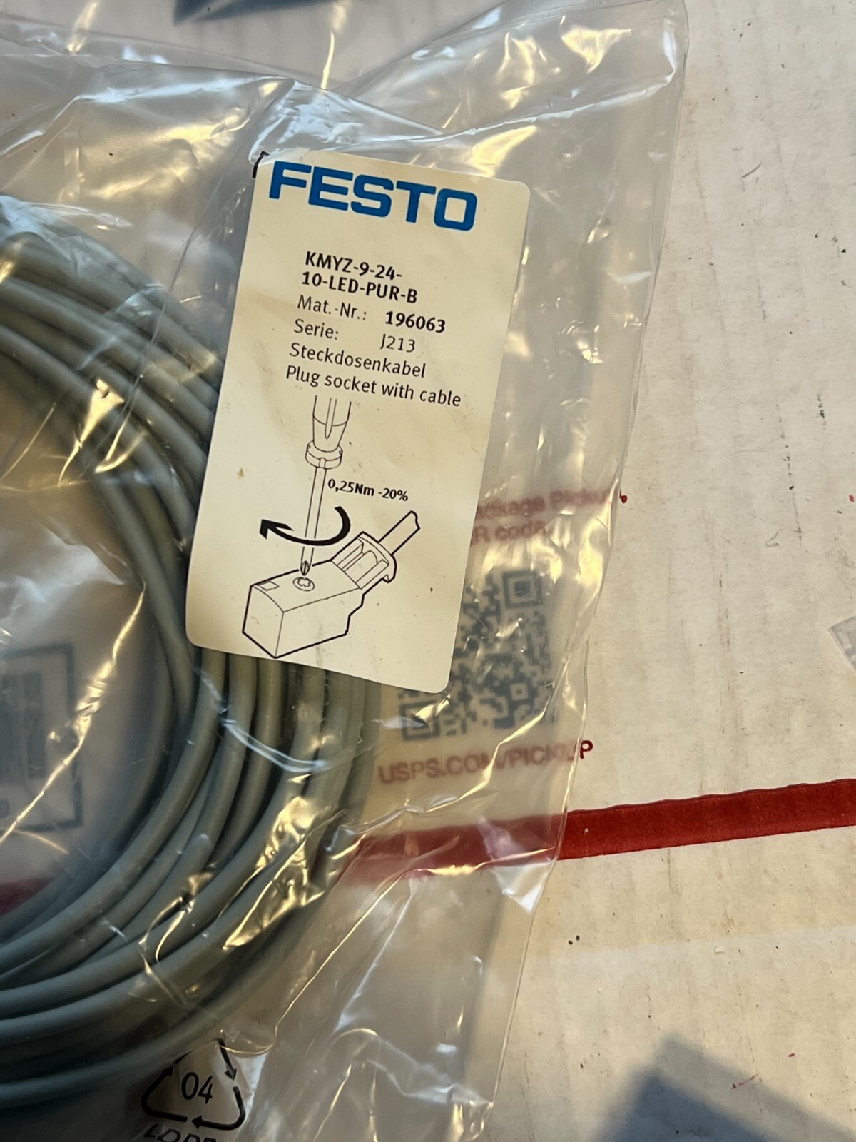 festo kmyz-9-24-10-led-pur-b nos 196063