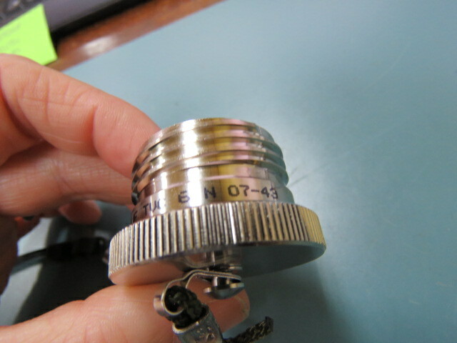 AMPHENOL RJFTVC6N Qty of 1 per Lot Connector Cap (Cover) For RJF TV Series Plug