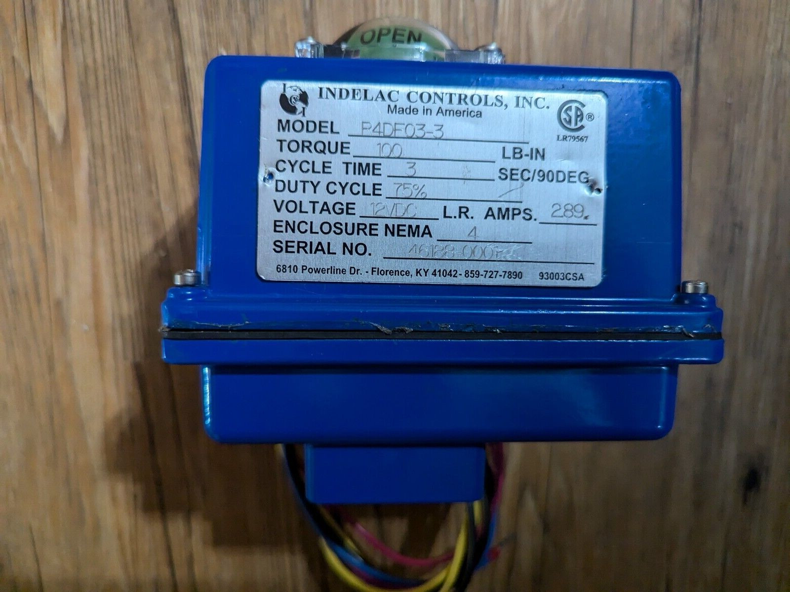 Indelac Controls p4df03-3