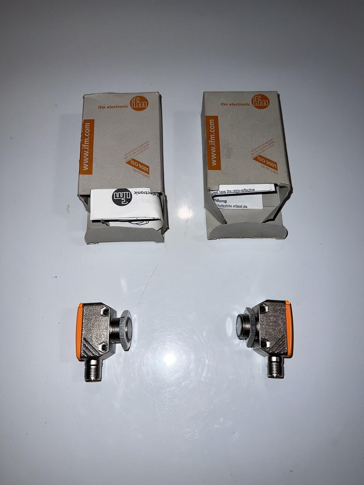 IFM EFECTOR OGS280 AND OGS281 NSFB THE COMPLETE PAIR *NEW IN BOX*