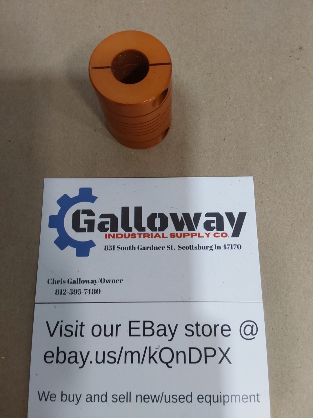 LOVEJOY BEAM COUPLING 68514456700 ALUMINUM 12MM BORE RANGE 28MM OD