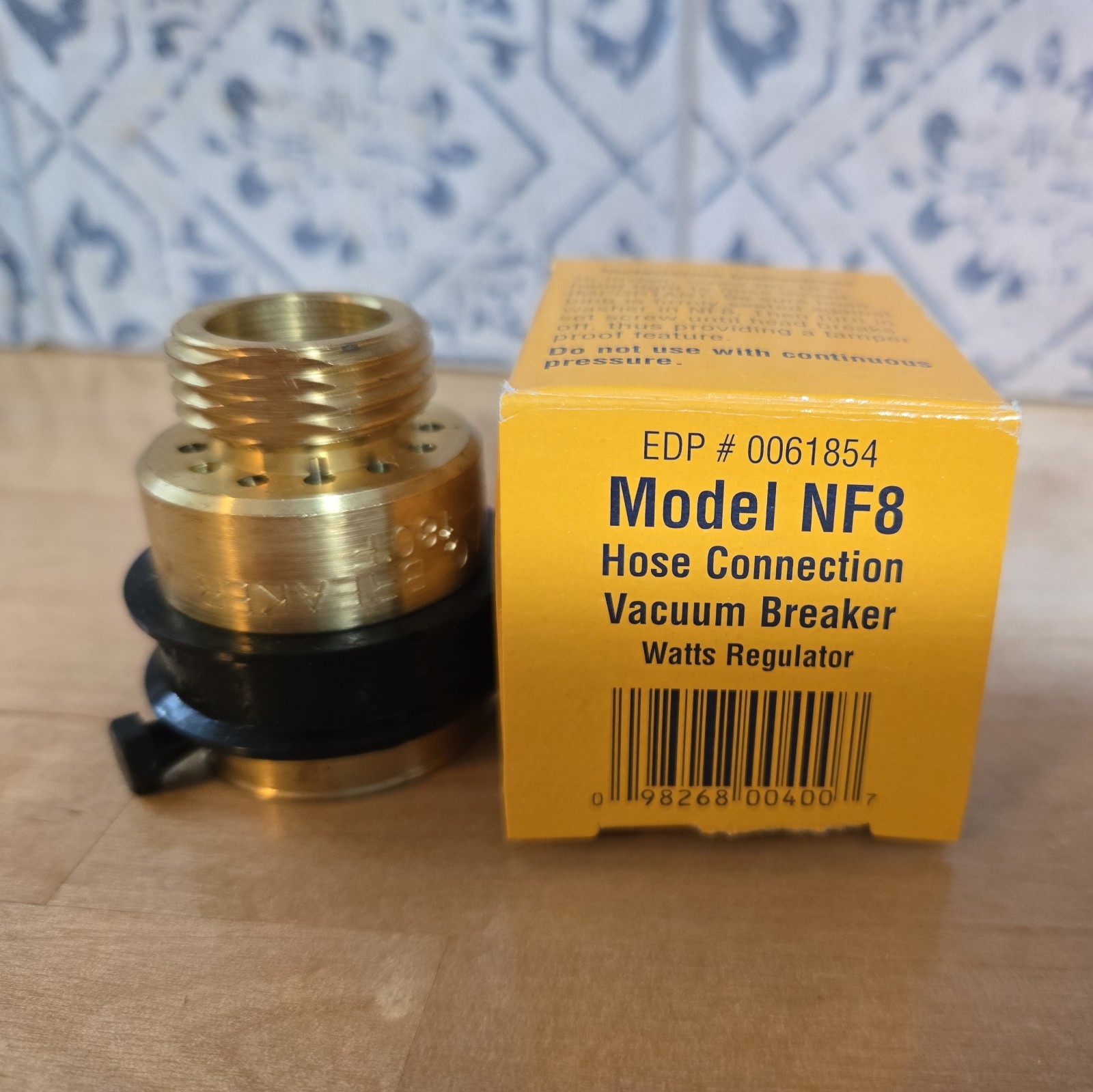 WATTS 0061854 MODEL NF8 3/4″ HOSE BIBB VACUUM BREAKER BRAND NEW IN BOX