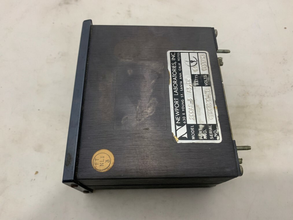 Newport Laboratories 200AS-3 A3 D2 DC Volt Meter