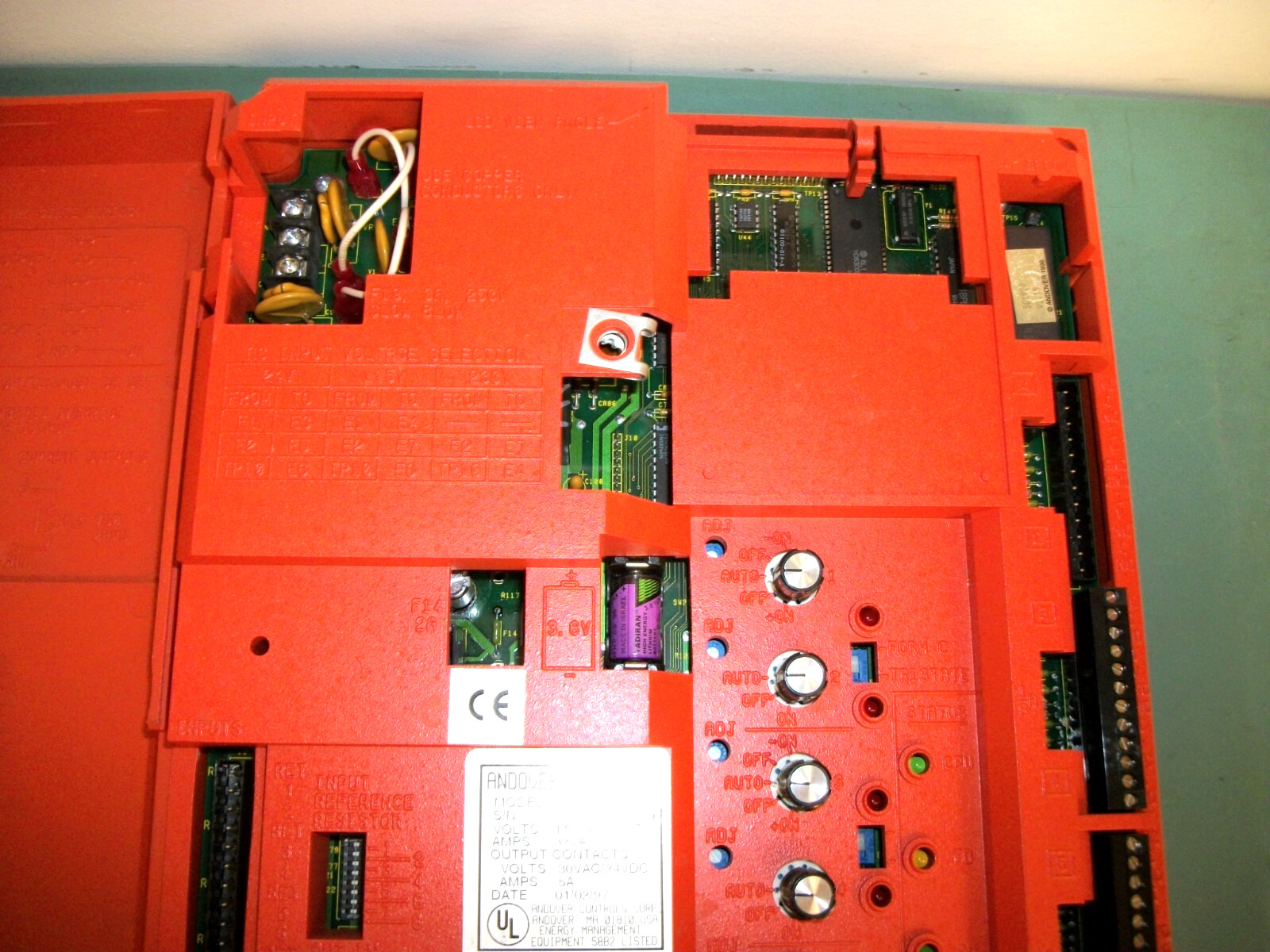 INFINITY ANDOVER CONTROLS SCX 920 Main Control Board & Case