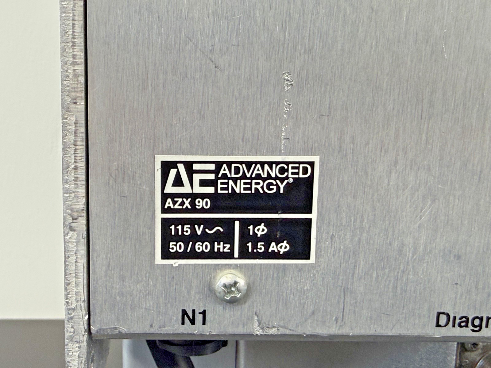 Advanced Energy AE AZX 90 RF Generator 5031-004-A 115V Plasma System Working