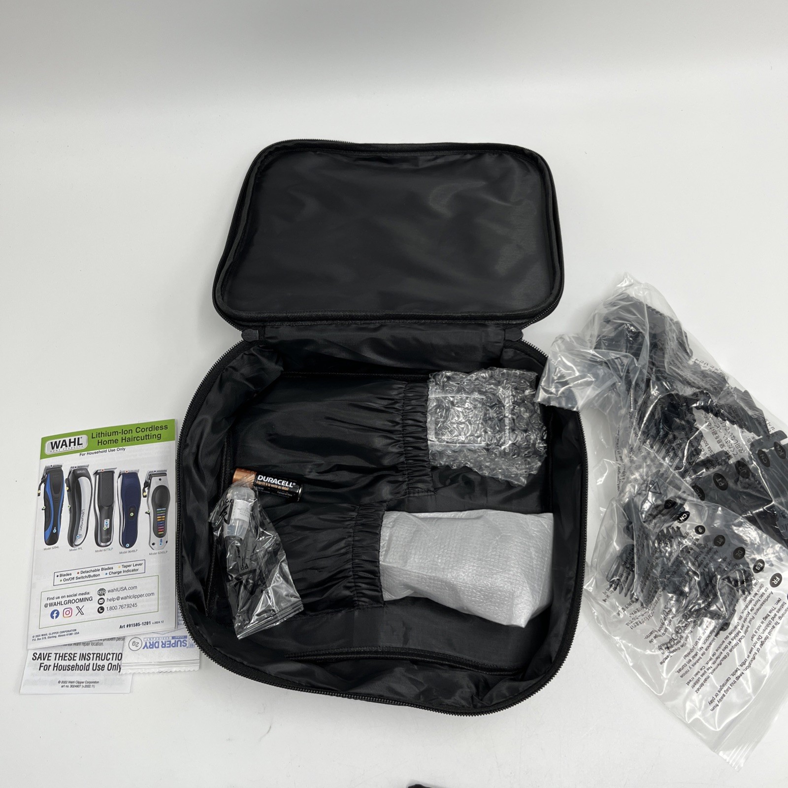 Wahl Lithium Ion Pro Men’s Cordless Haircut Kit – Lithium Chargeable
