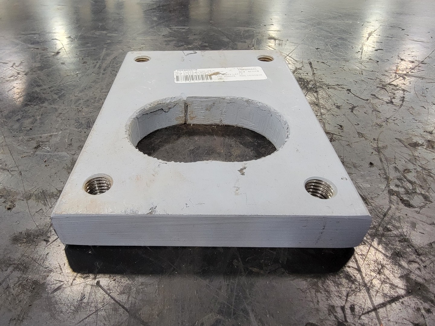 205960016 Nut Plate , 5 Ton Jack, OEM Stetson Ross Planer