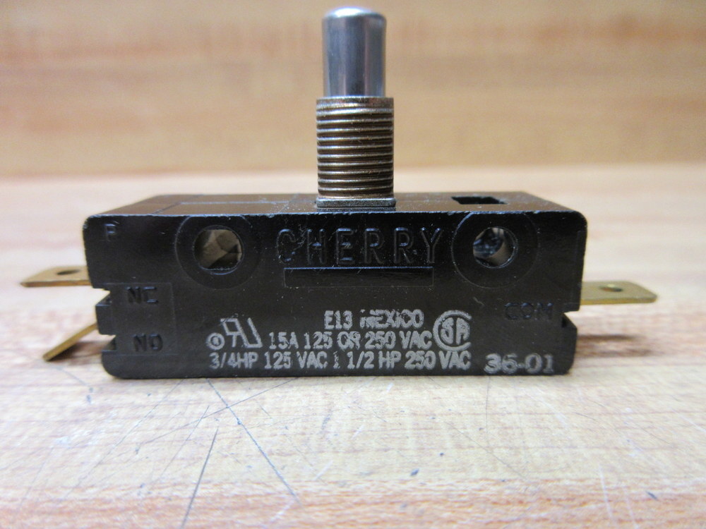 Cherry E13 Push Button/Snap Action Switch Metal Button