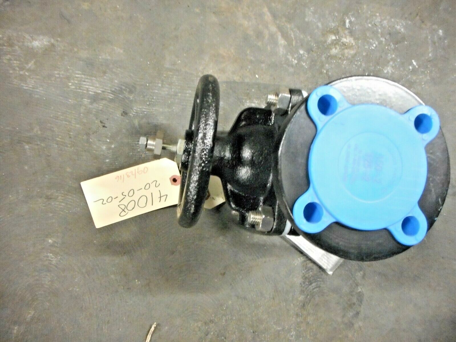 VALVE, 2″, FLANGED, HILLS MCCANNA, MOD 2985, GLASS LINED WITH INDI CATING STEM,