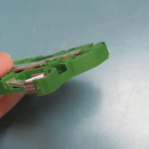 ENTRELEC D2.5/5.P.4L Qty of 10 per Lot TERMINAL BLK TYPE D2.5/5.P.2L 2612 AWG