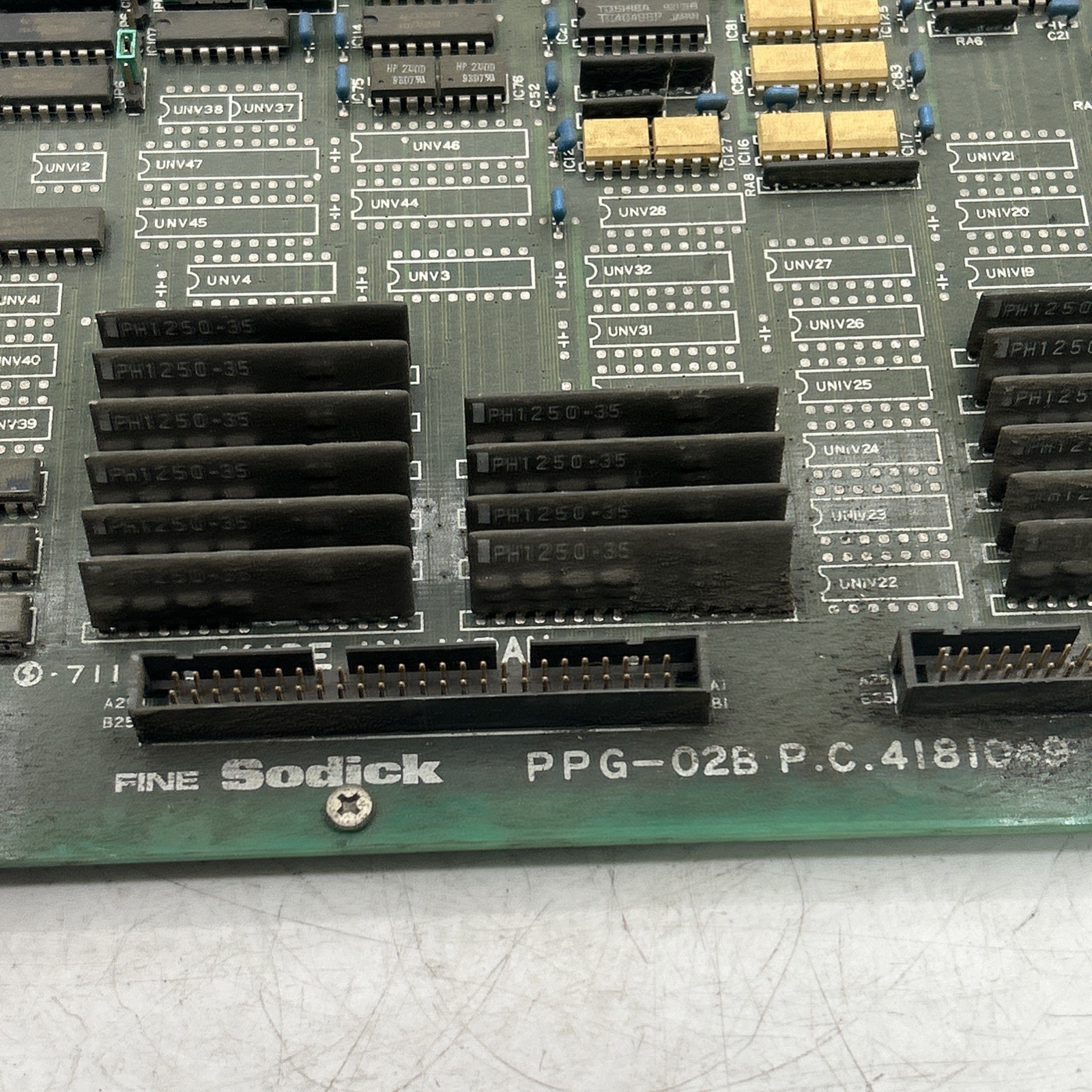 Fine Sodick PPG-02B Board See Pics 30 Day Warranty