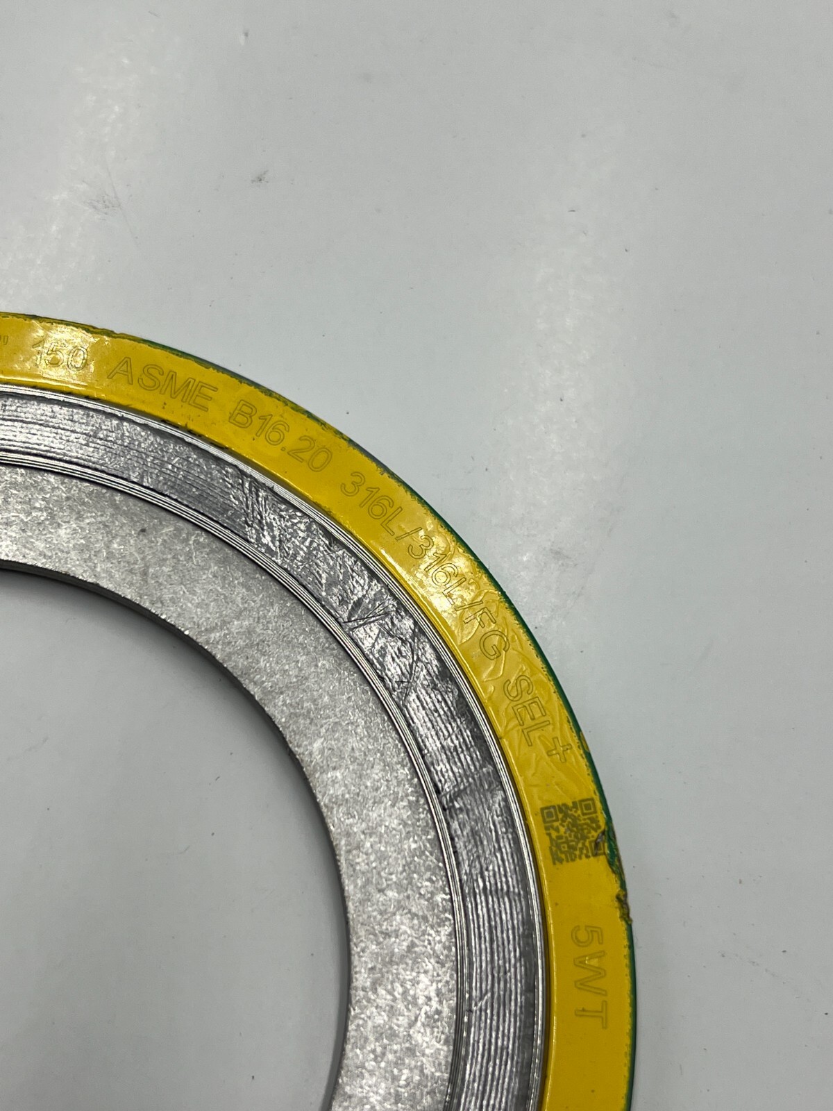 (QTY 10) Flexitallic 030010202085 Spiral Wound Gasket 3″ 150 316L/316L/FG SEL+