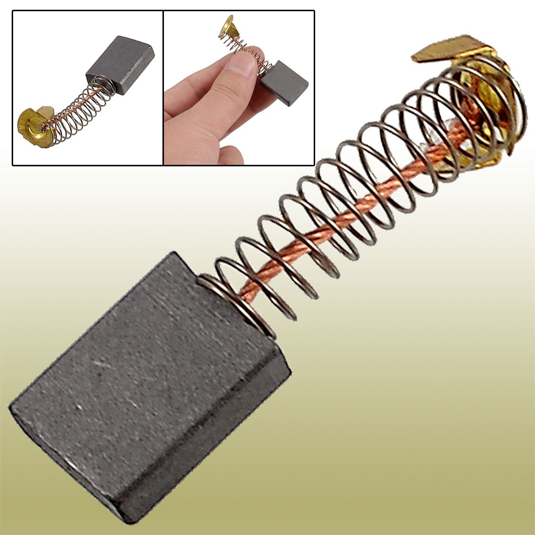 1Pcs 15/64″ x 5/8″ x 7/8″ Power Tools Motor Carbon Brush New