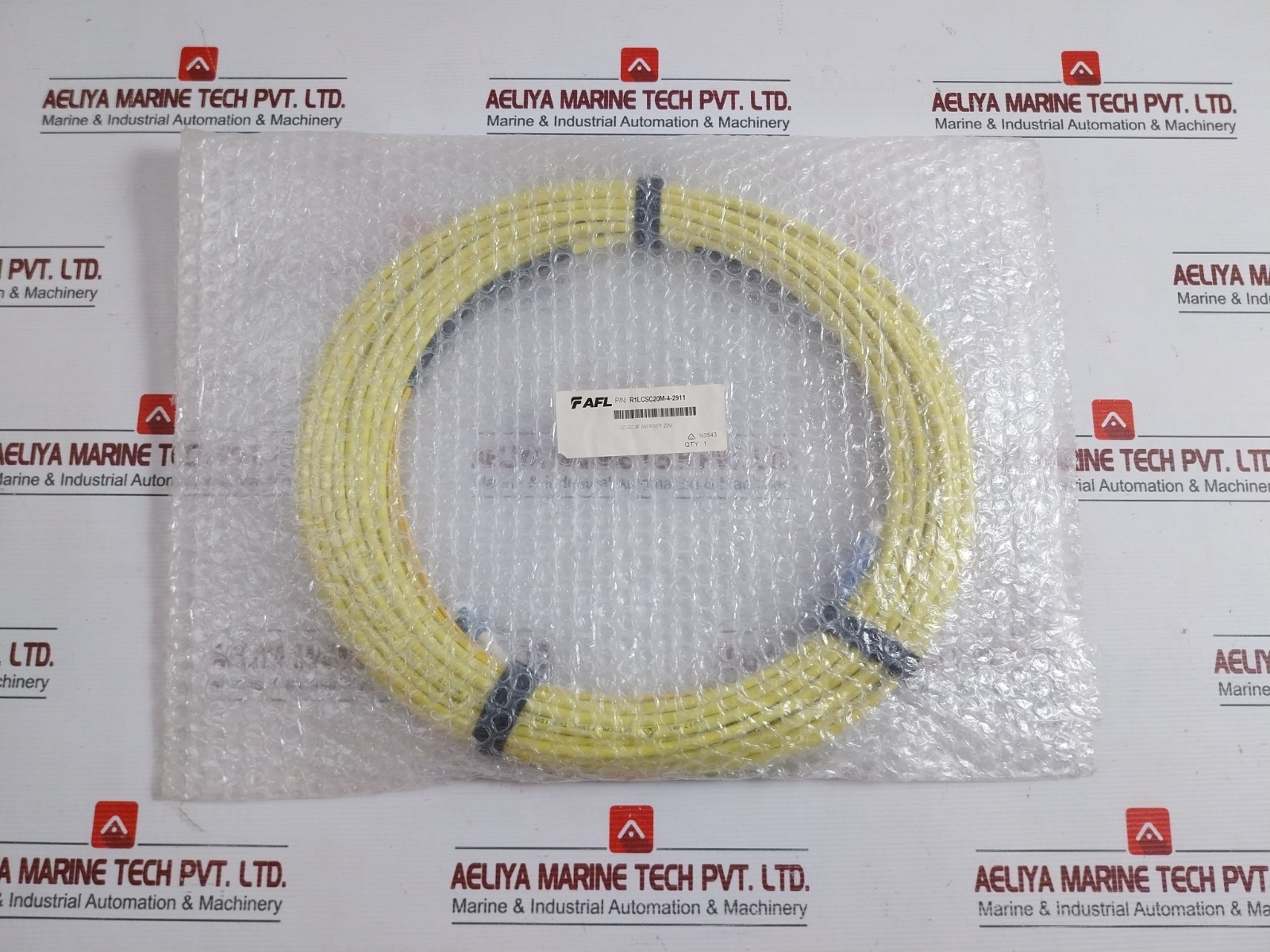 AFL R1LCSC20M-4-2911 Duplex Single Mode Fiber Optic Patch Cable 20M