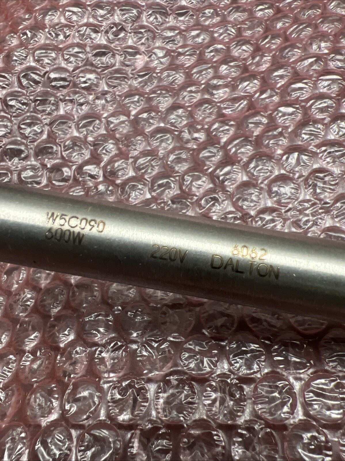 Dalton W5C090 6062 Cartridge Heater 9in 5/8in 600w 220v-ac