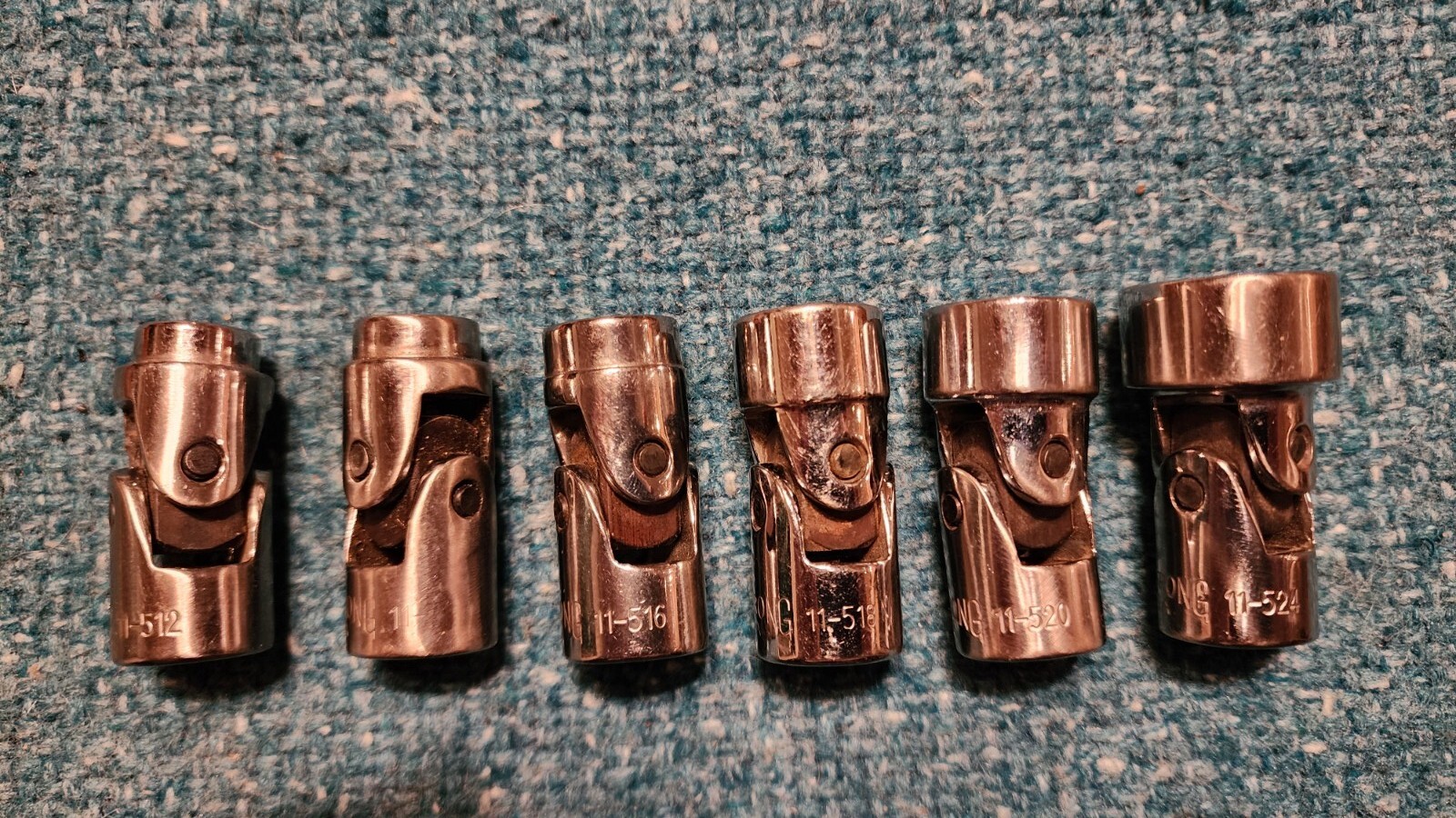 Armstrong 3/8″ Socket Swivels-12 pt: 3/8″, 7/16″, 1/2″, 9/16″, 5/8″, 3/4″ USA!
