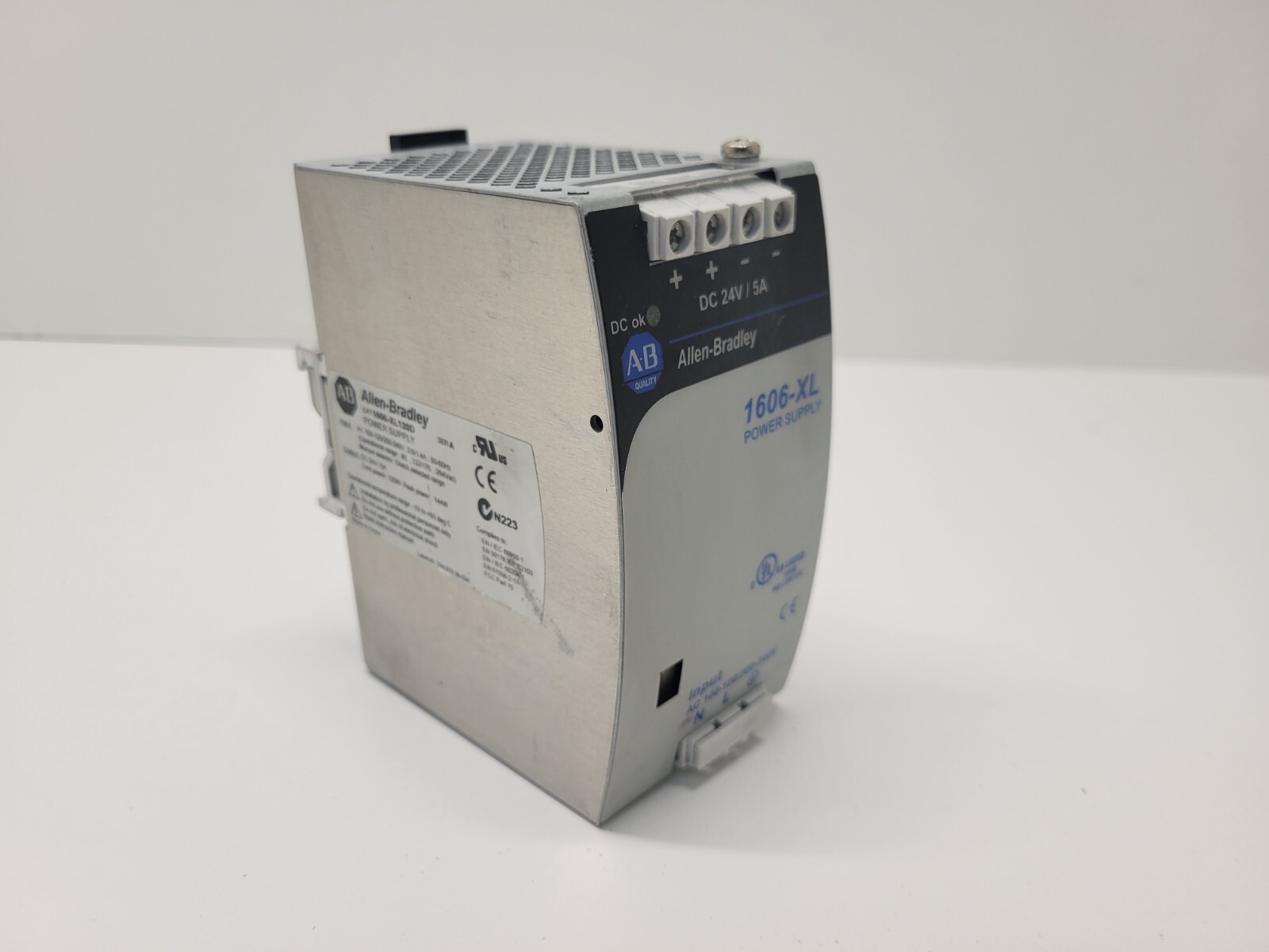 GOOD USED! ALLEN-BRADLEY 100-120/200-240V POWER SUPPLY 1606-XL120D