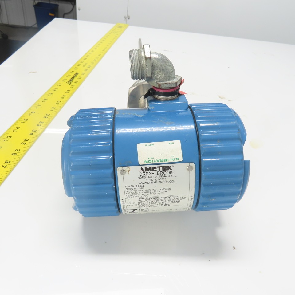 Drexelbrook Ametek 700-1202-021 Sensing Element 22″ Probe 85-250VAC 21-100VDC