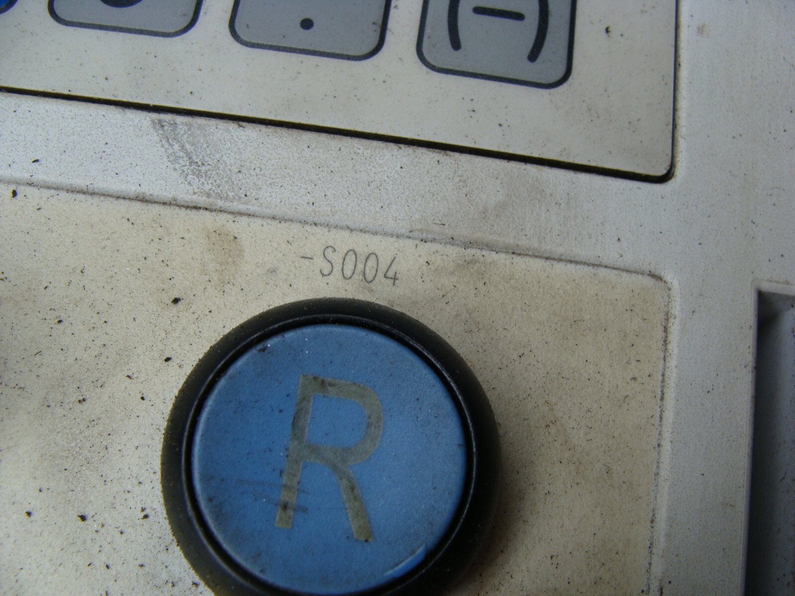 ARBURG DISPLAY CONTROL PANEL OPERATOR INTERFACE X001F (DAMAGED CASE)