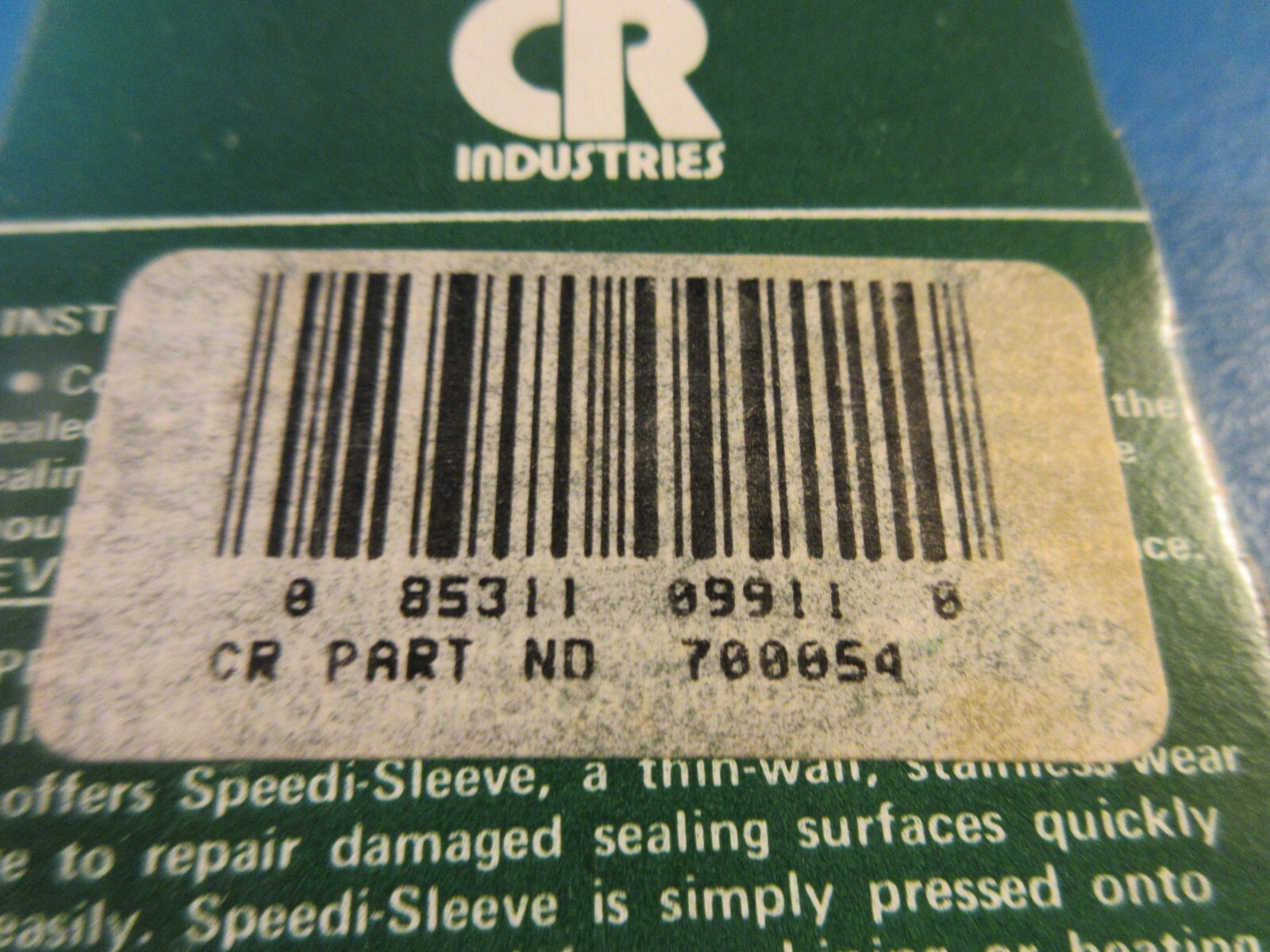 Chicago Rawhide CR 700054 Oil Seal 0.313″ Shaft x 0.500″OD x 0.093″W (=SKF)