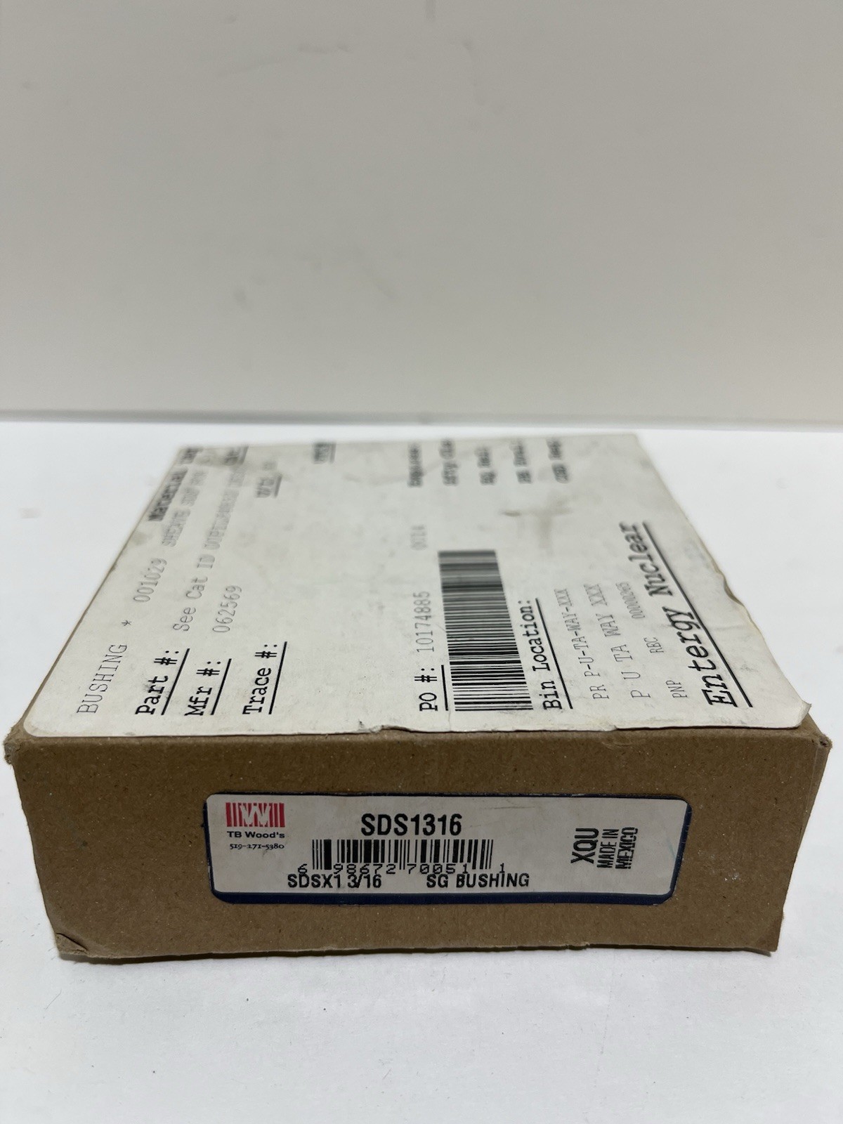 TB WOODS SDS1316 SDSX1 3/16 Sure-Grip Bushing NEW IN BOX