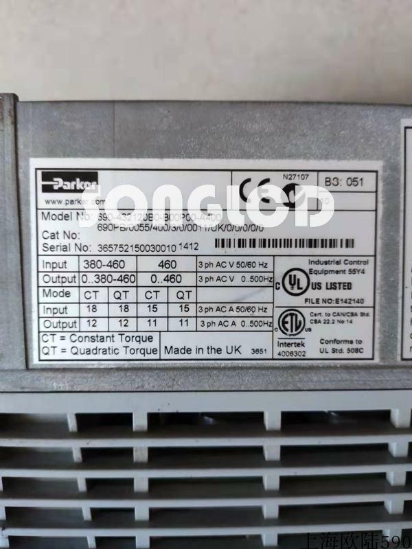 1PCS 690PB/0055/400/3/0/0011/UK/0/0/0/0/0 90days warranty via DHL or FedEx